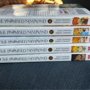 The Promised Neverland 4 Volumes 6-10 Paperback Books Kaiu Shirai Posuka Demizu